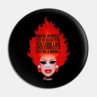 Aja from Drag Race Pin