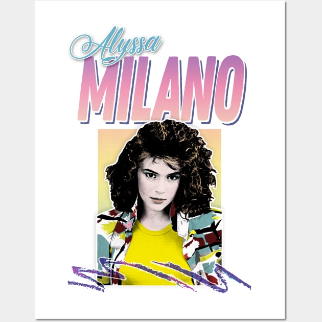 Alyssa Milano poster  Alyssa milano, Allyssa milano, Milano