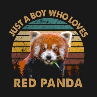 Red Panda Love Stylish Tee Celebrating the Charm of These Critters T-Shirt