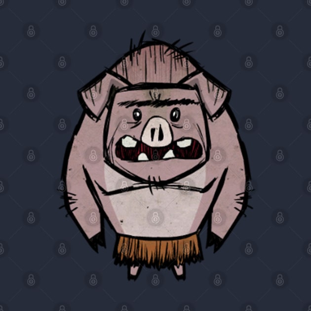 Don't Starve Pig by Geektuel