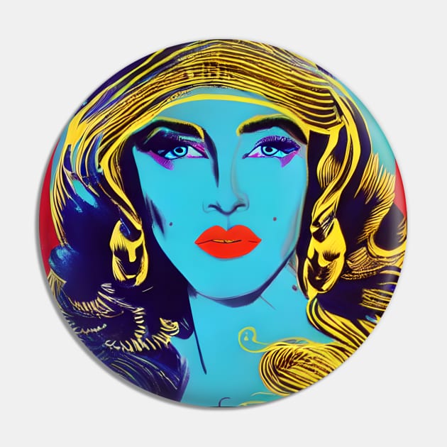 POP ART WOMAN Pin by The Favorita