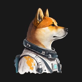 Shiba inu in a Spacesuit T-Shirt