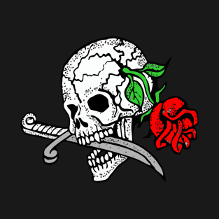 Skull and rose T-Shirt