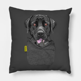 Labrador Retriever FU Pocket Pillow