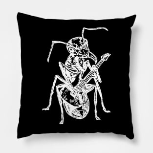 SEEMBO Ant Playing Guitar Guitarist Musician Music Fun Band Pillow