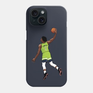 Anthony Edwards Vector Dunk Phone Case