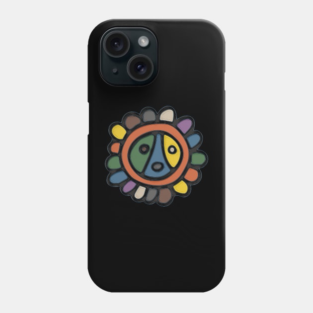 Taino Sun Symbol Phone Case by SoLunAgua