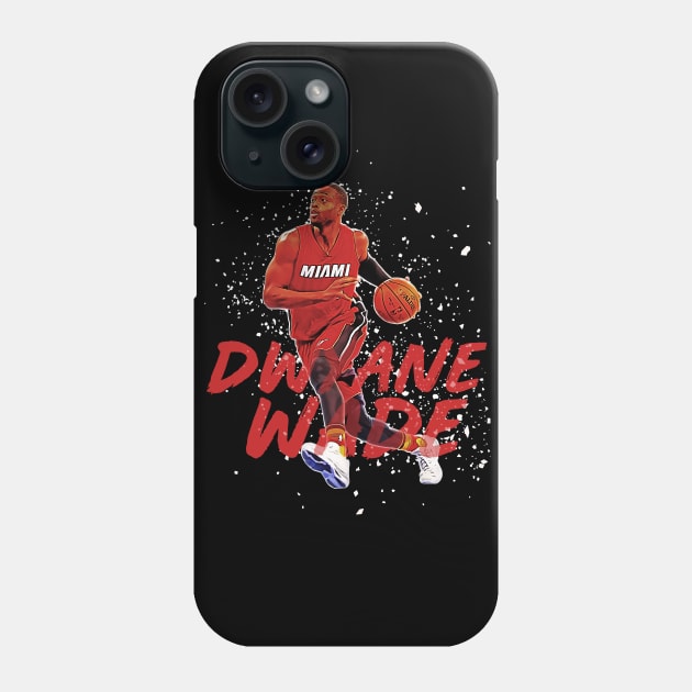 Dwayne Wade Phone Case by edbertguinto