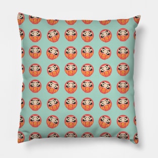 Daruma Pattern Pillow