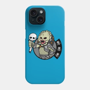 Cool Cute Alien Sci-fi Warrior Gaming Video Game Mascot Mashup Phone Case