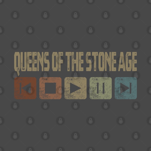 Queens of the Stone Age Control Button by besomethingelse