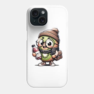 Hipster Kiwi - Kombucha Lover's Delight Phone Case