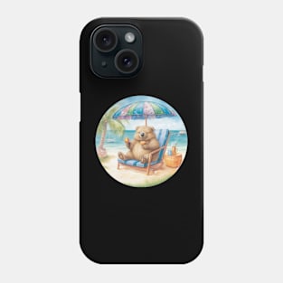 Wombat Vacation! Phone Case