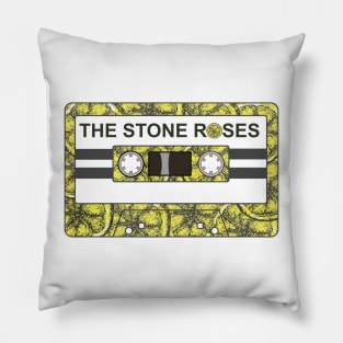 CASSETTE TAPE ROSES Pillow