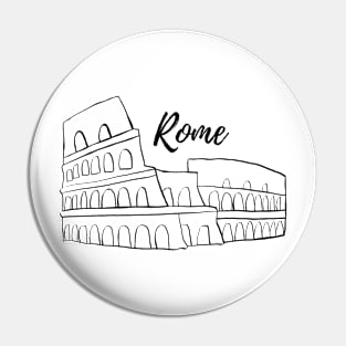 Rome Colosseum Pin