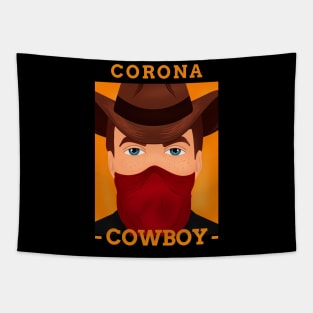 Corona Cowboy Bandana for Face Cover Tapestry