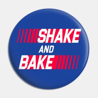 Shake and Bake - Blue Pin