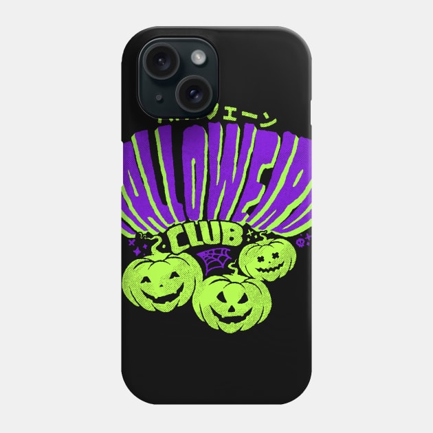 Halloweird Club Phone Case by Ilustrata