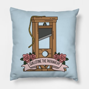 Guillotine the Patriarchy Pillow