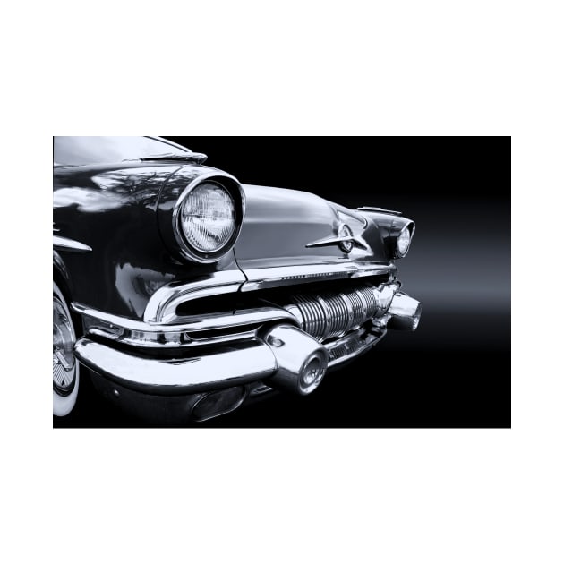 1957 Pontiac Star Chief B/W by Burtney