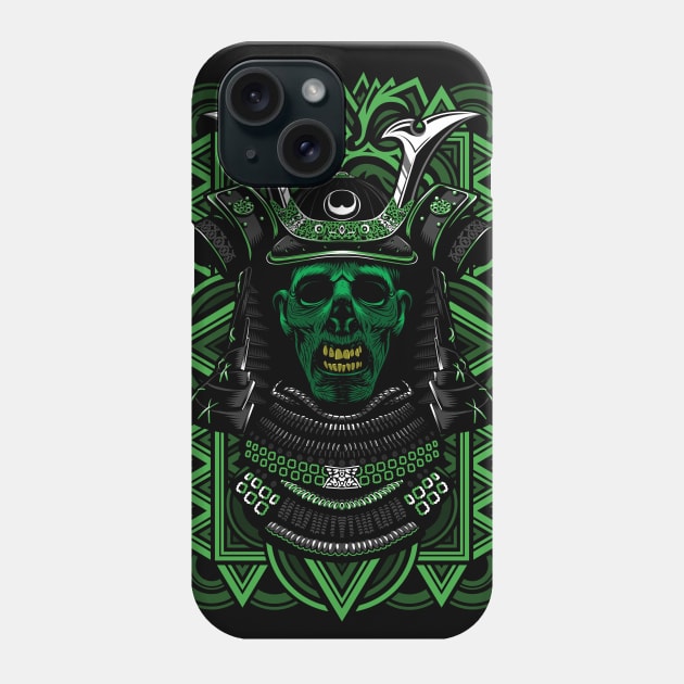 Samurai Zombie Phone Case by albertocubatas