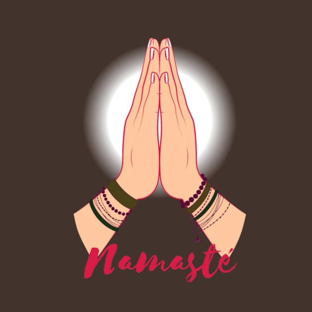 Namaste Hands 2 - On the Back of by ShineYourLight