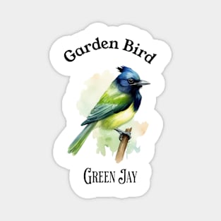 Garden Bird Green Jay Magnet