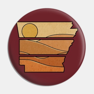 Arkansas Fall Colors Pin