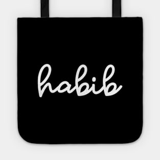 habib - white Tote