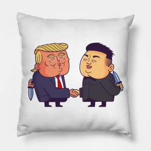 Trump vs Kim Pillow