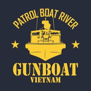 Patrol Boat River PBR - Gunboat Vietnam T-Shirt