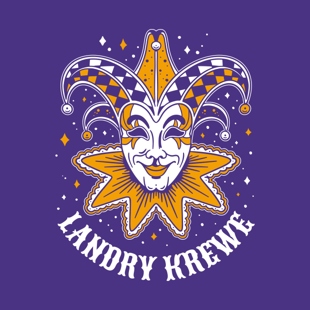 Landry Krewe Colorful Mardi Gras by SLAG_Creative