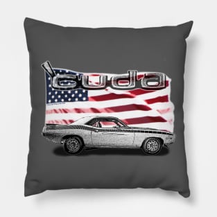 70s Cuda Pillow