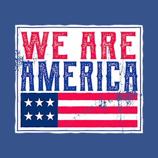 Retro vintage We are America T-Shirt