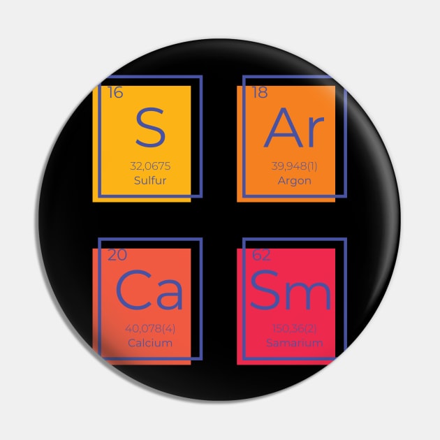 SArCaSm Periodic Table of Elements Pin by Imaginariux