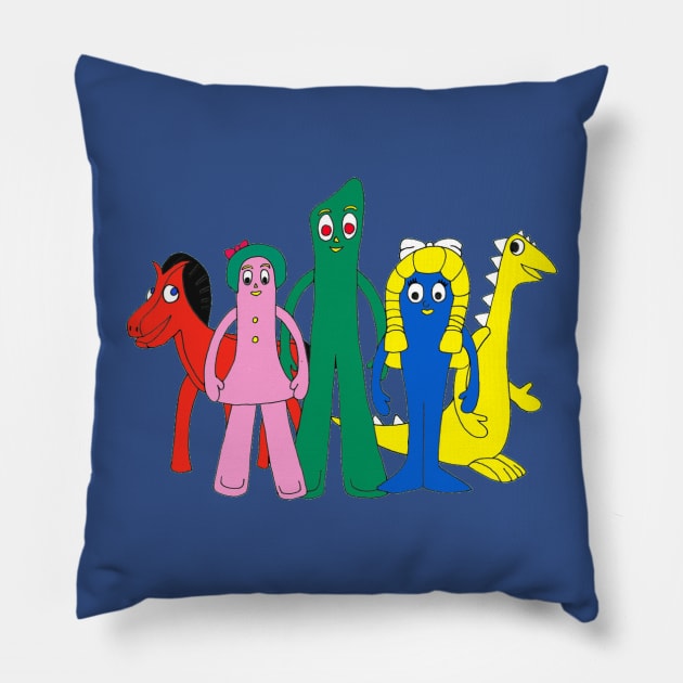 Best Friends! Pillow by jeremiahm08