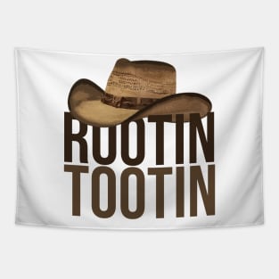 rootin tootin cowboy hat Tapestry