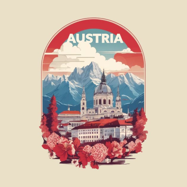 Vintage Travel Austria by huefinder