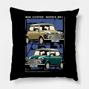 MK1 Morris Mini Cooper Pillow