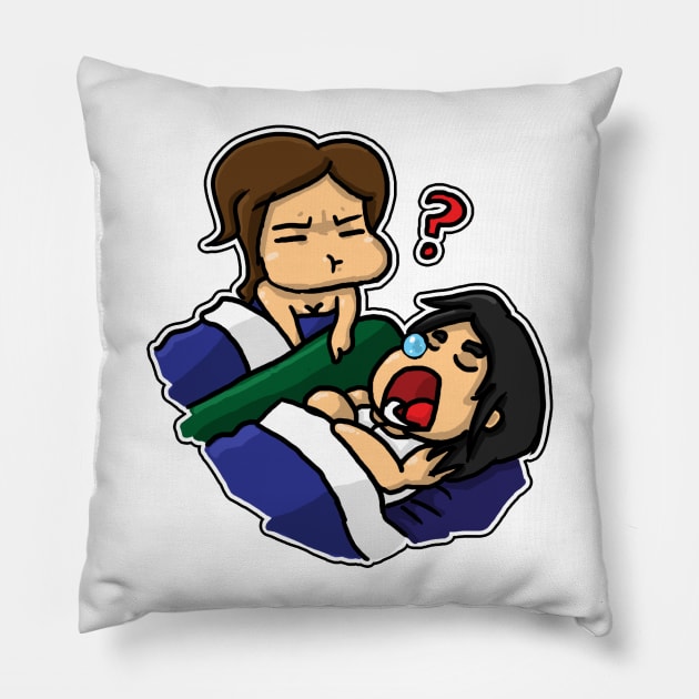 When Things Come Between Us I Pout Pillow by LUFAdventures