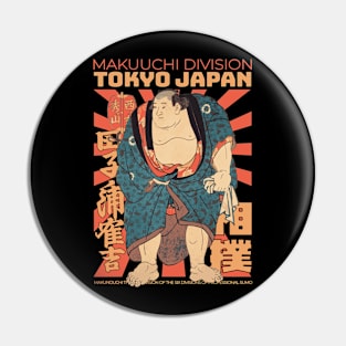 Vintage Japanese Sumo Pin