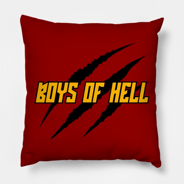 Boys of Hell Istanbul Pillow by Providentfoot