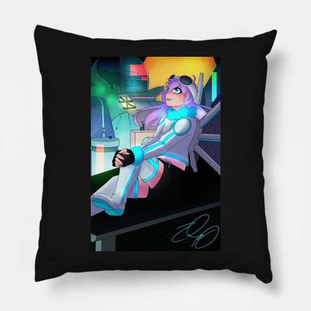 Ichara 2nd Anniversary Pillow by zacharymorgan