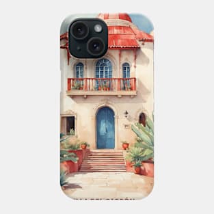 Villa del Carbon Estado de Mexico Vintage Tourism Travel Retro Phone Case