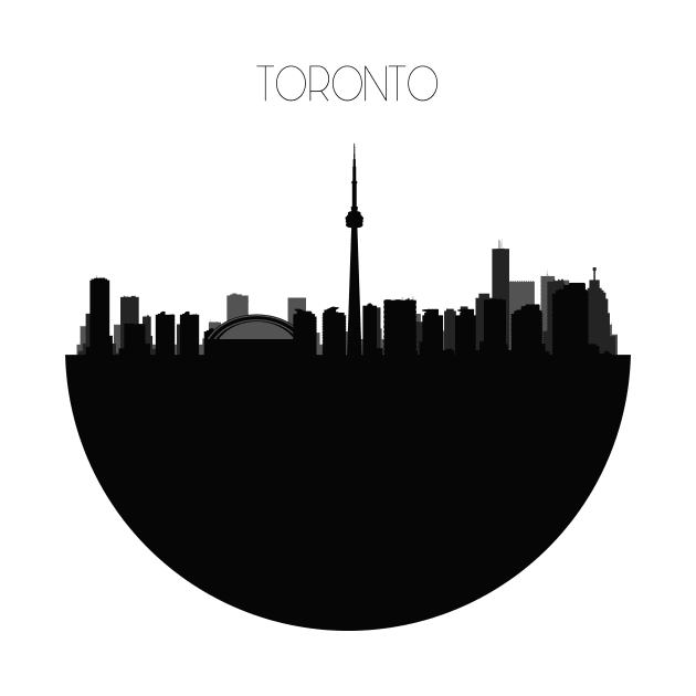 Toronto Skyline by inspirowl