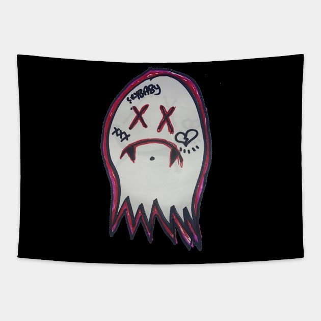 GhostVamp Logo Tapestry by itsManiacbaby