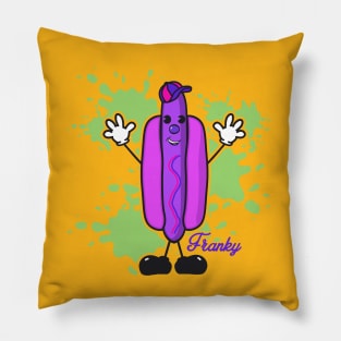 Pop Art for Kids | Franky | Purple Pillow