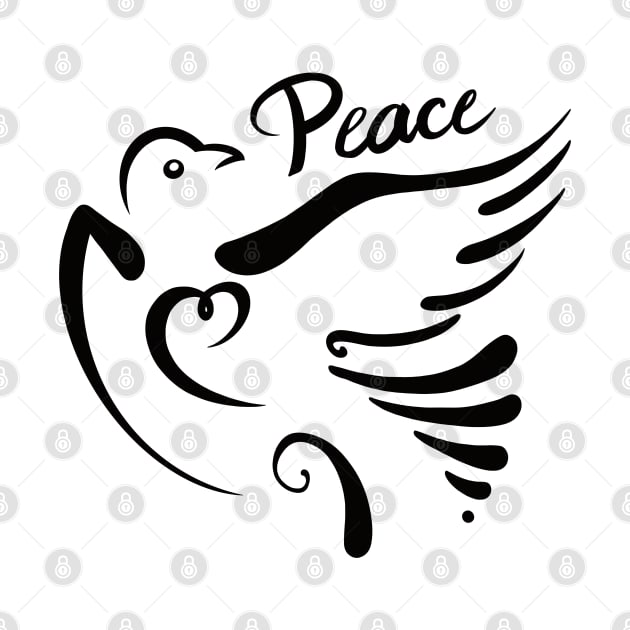 Peace Dove by Lady Lilac