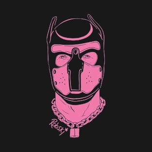 Puppy in chains - PINK T-Shirt