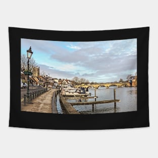 Henley Riverside With a Wonky Lamp Tapestry